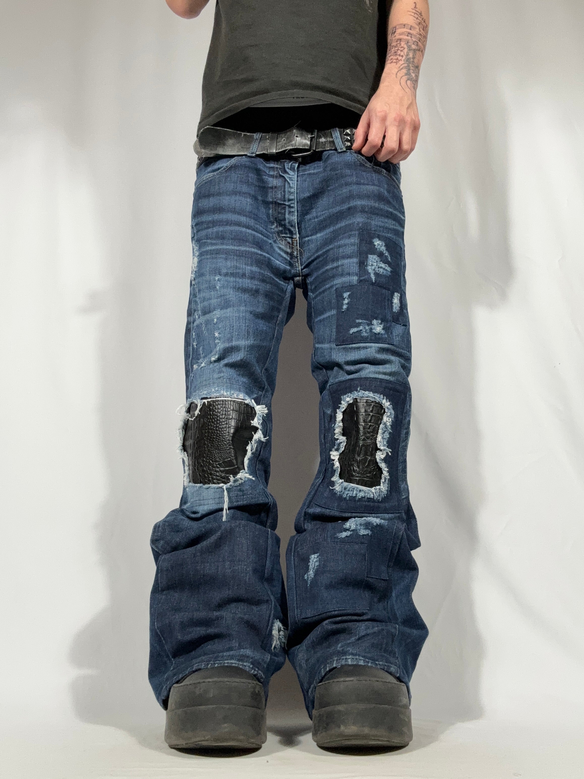 1of1 *BSN Handmade Flared Jeans