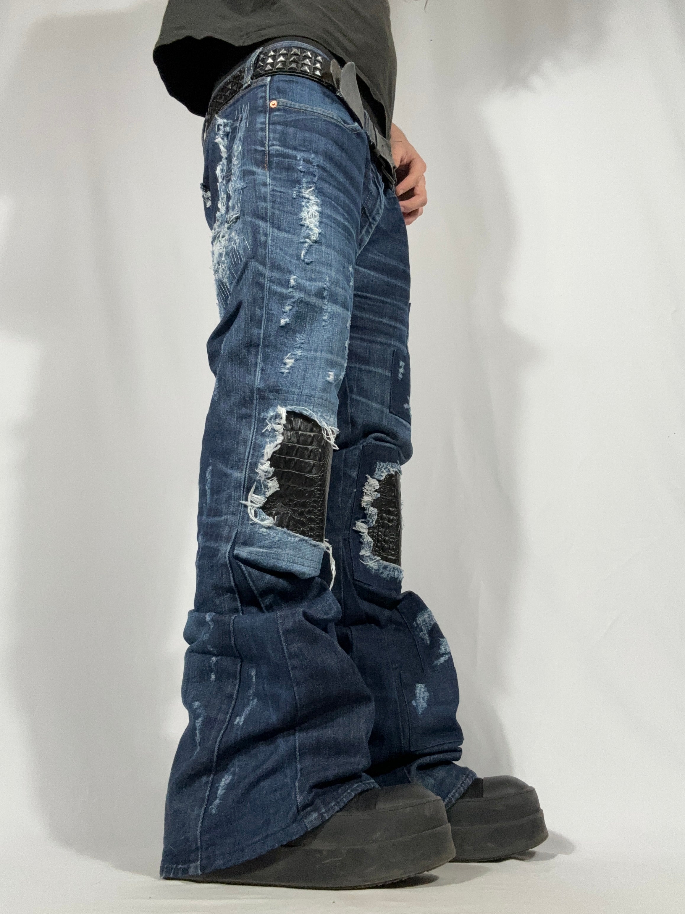 1of1 *BSN Handmade Flared Jeans