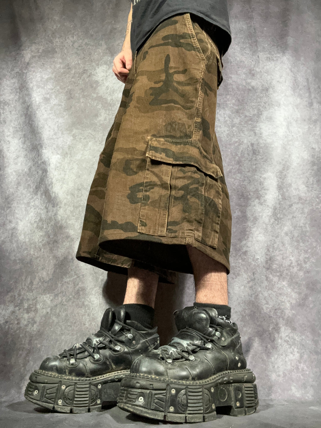 Big Baggy Camo Short