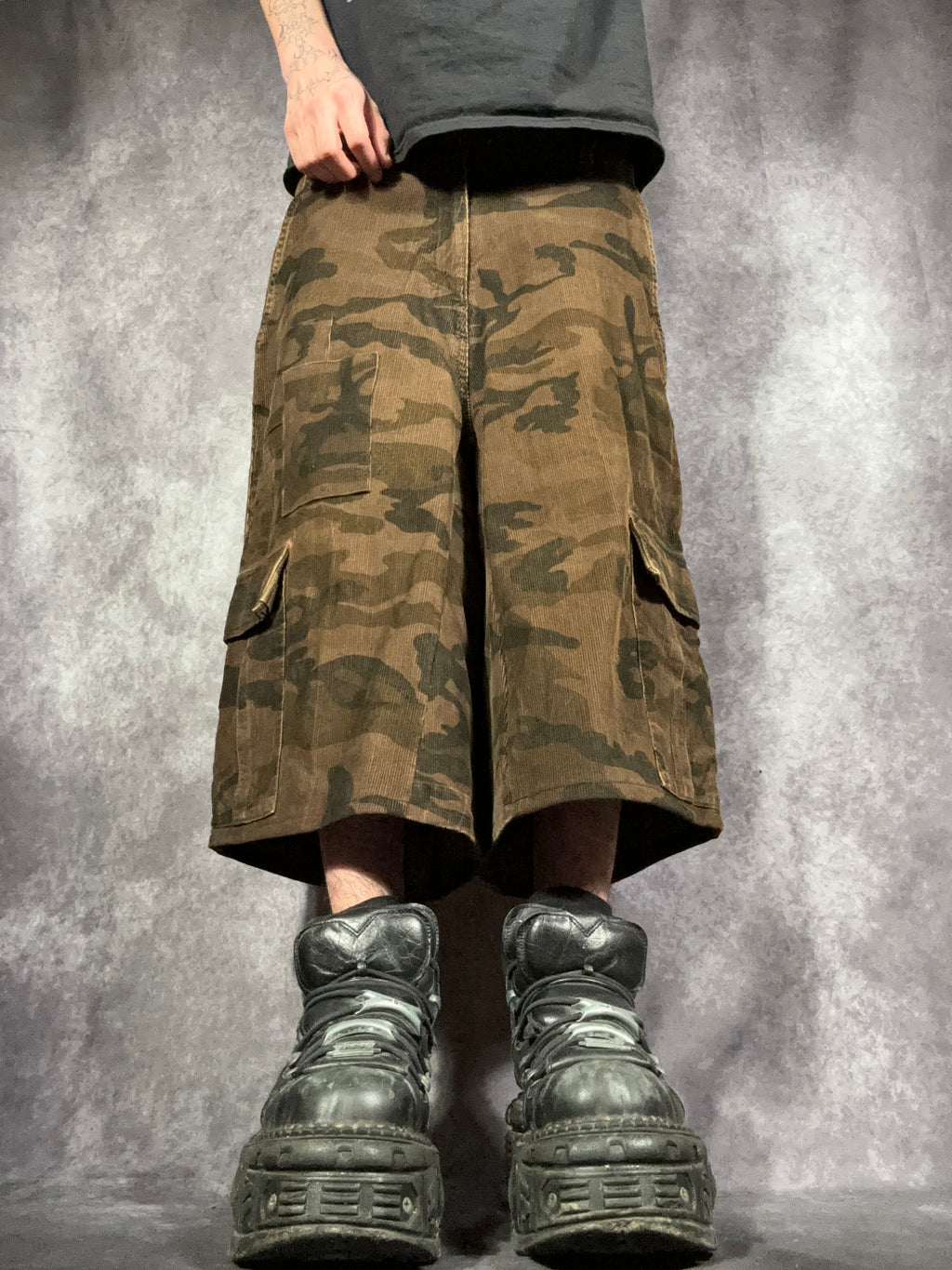 Big Baggy Camo Short