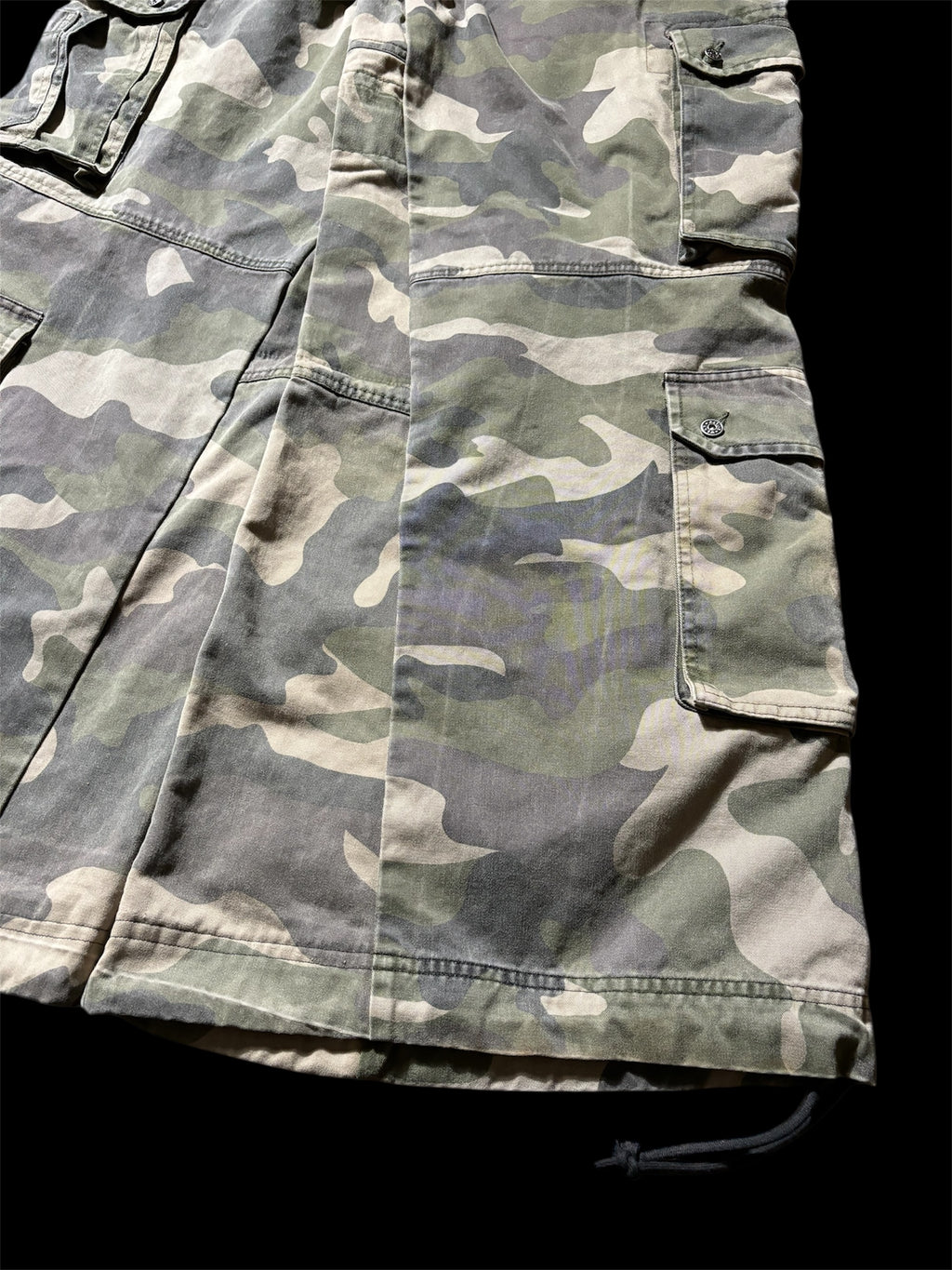 Big Baggy Distressed Camo Pant