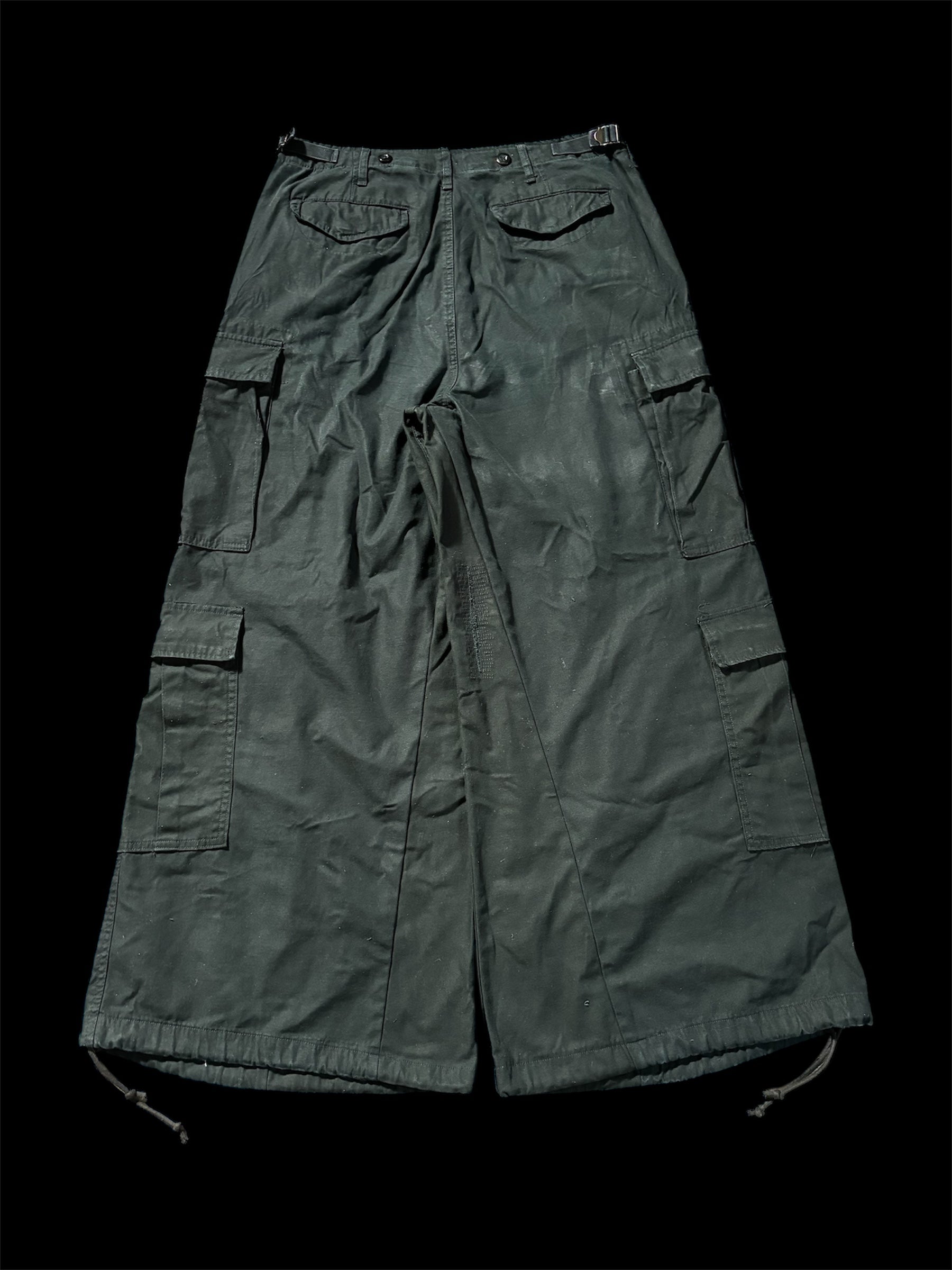 Big Baggy Distressed Camo