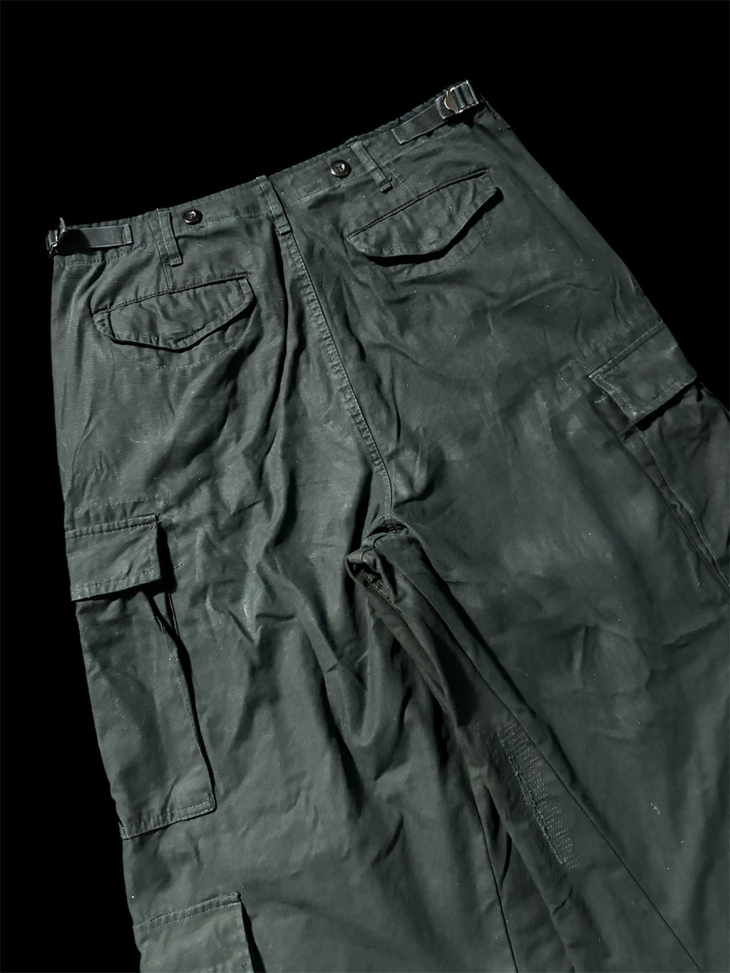 Big Baggy Distressed Camo