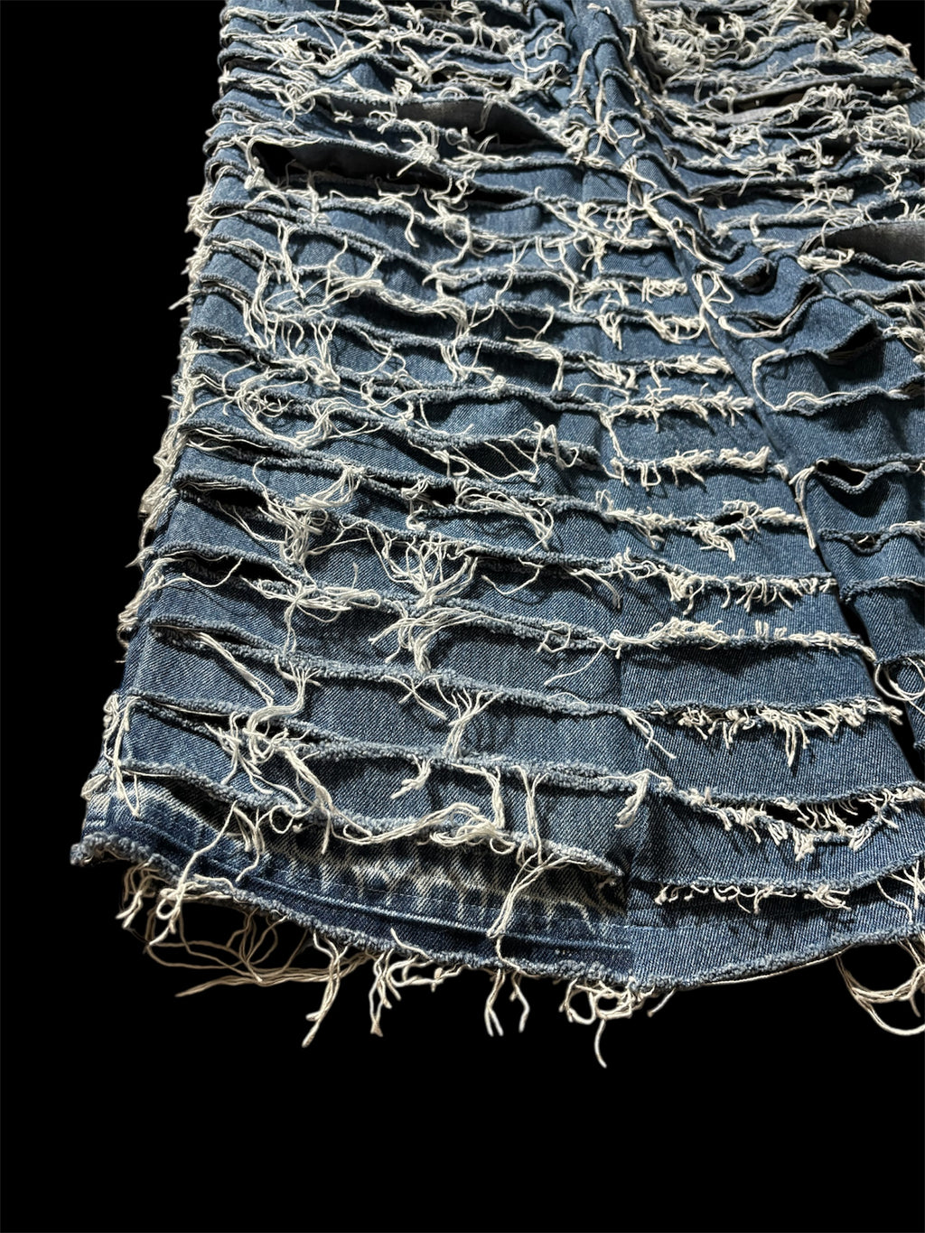 1of1 *BSN Handmade Big Baggy Full Distressed Jean