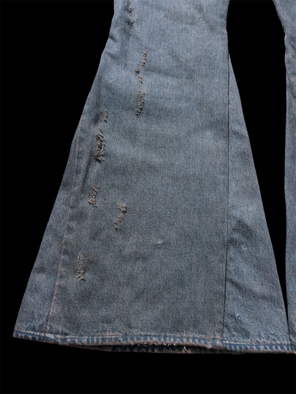 1of1 *BSN Handmade Dirty Flared Jeans